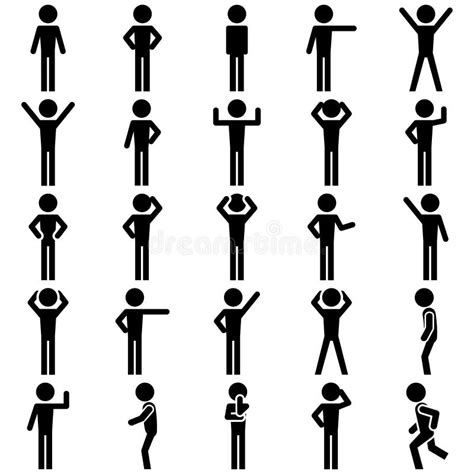 stick figure positions|Stick Figure Poses Vectors